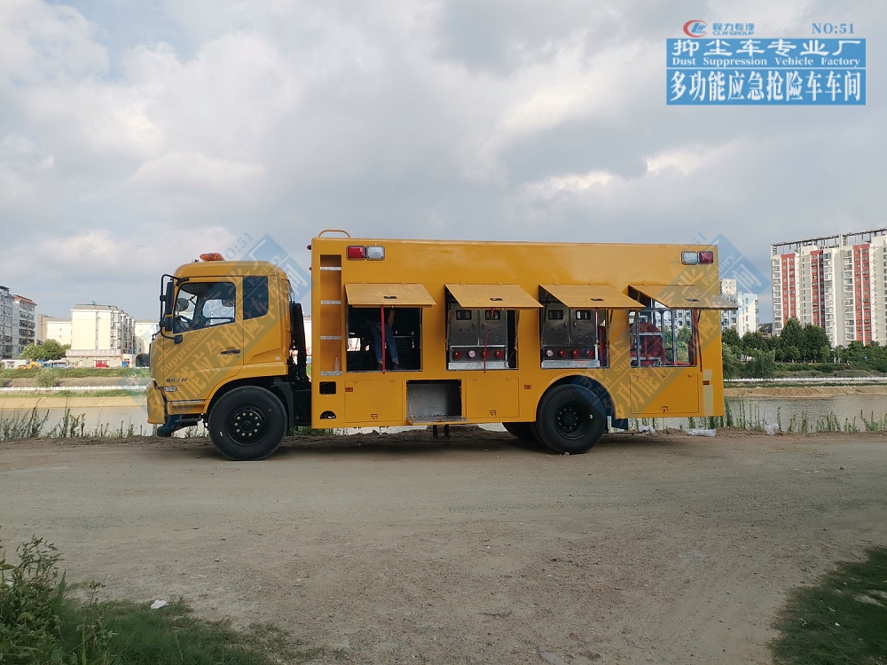 東風(fēng)天錦大流量排水搶險(xiǎn)車3000-4000m3/h